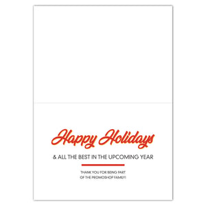 HAPPY HOLIDAYS CARD
