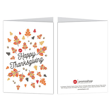 PROMOSHOP HAPPY THANKSGIVING CARD