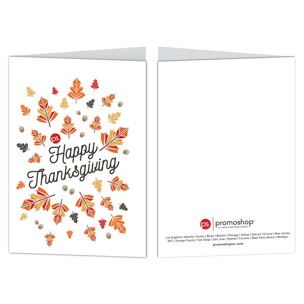 PROMOSHOP HAPPY THANKSGIVING CARD